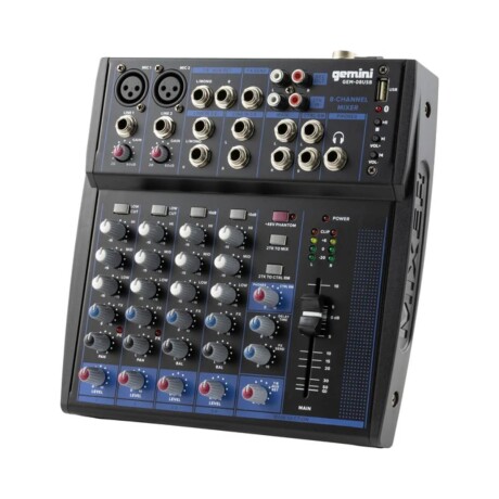 Consola Gemini Gem-08usb 8ch Consola Gemini Gem-08usb 8ch