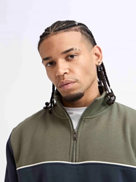 BUZO N.SAILS 11020 GANGES AZUL VERDE