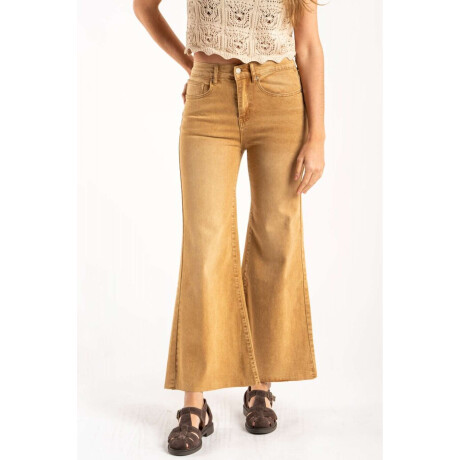 Flare Wide Leg Lavado Camel