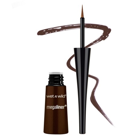 Wet N Wild Delineador Líquido Mega Liner Liquid Eyeliner Dark Brown Wet N Wild Delineador Líquido Mega Liner Liquid Eyeliner Dark Brown
