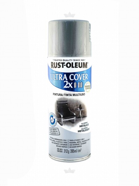 AEROSOL ULTRA COVER 2X ALUMINIO METALICO- 340GR N/A
