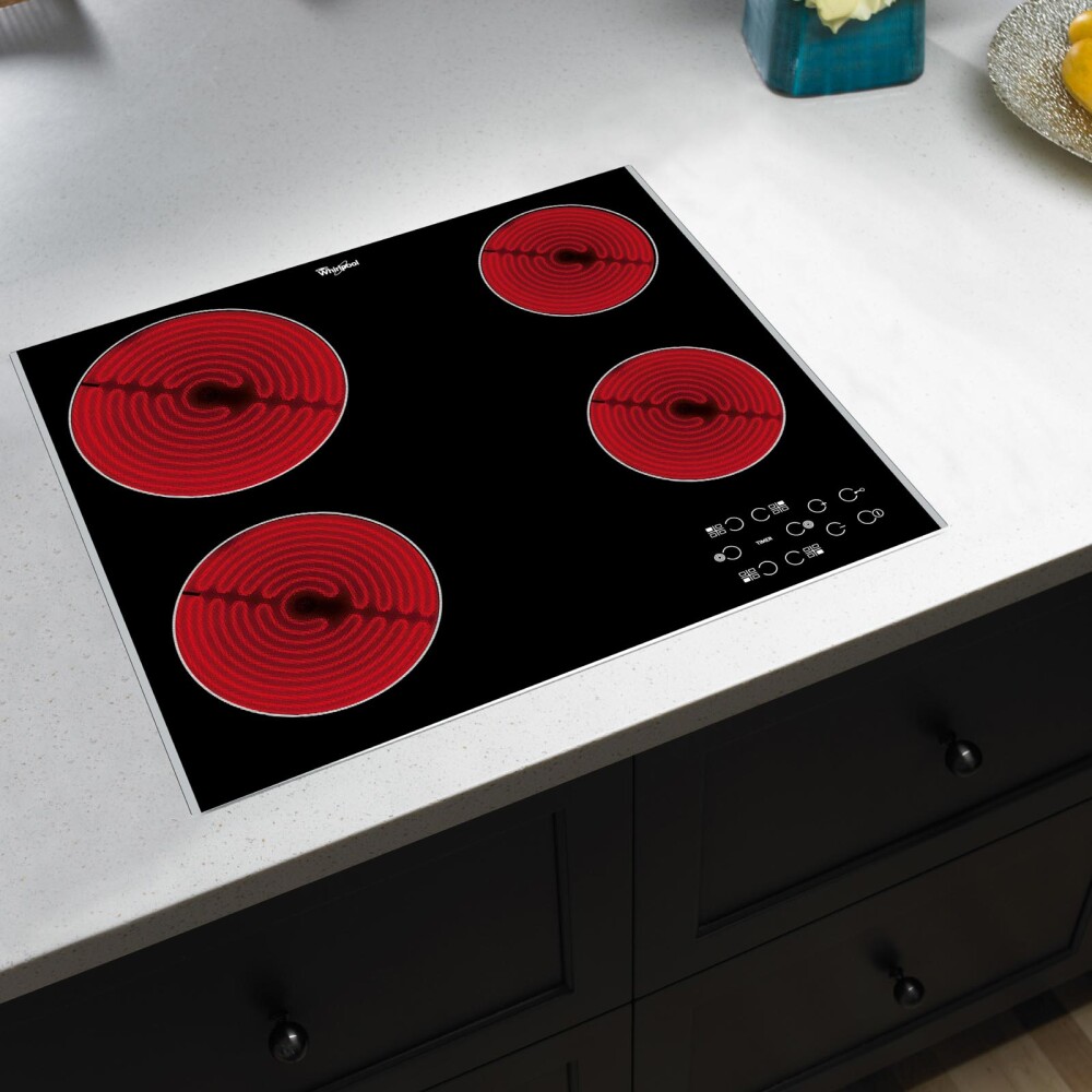 ANAFE VITROCERÁMICA VITROCERAMICA NEGRO WHIRLPOOL AKT8090LX