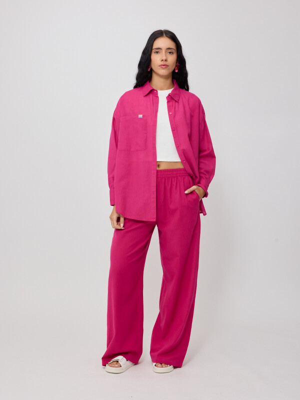 CAMISA VIONA RUSTY Fucsia