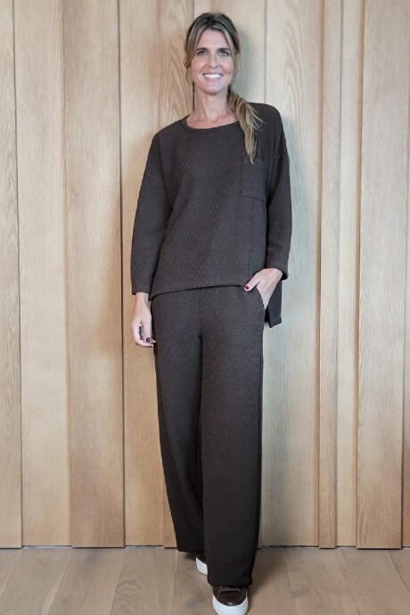 Pantalón Mila Chocolate