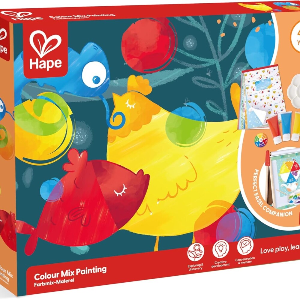 Kit pintar mezclando colores HAPE Kit pintar mezclando colores HAPE