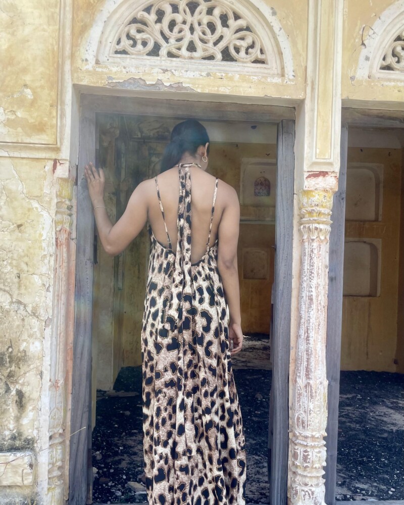 vestido artemisa ANIMAL PRINT