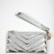 Billetera Marselina Plateado
