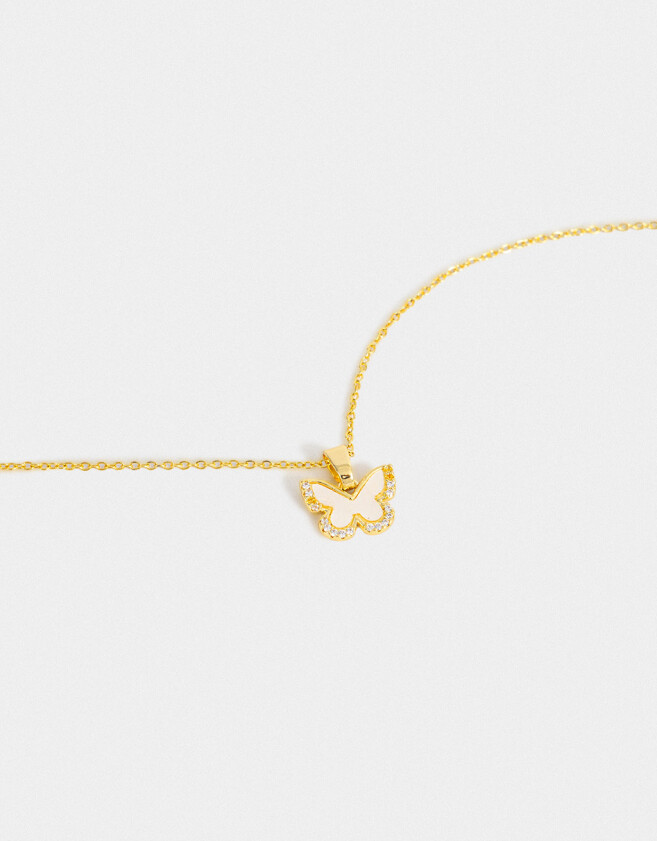 Cadena Corta con Dije Acero quirúrgico Cadena De Acero Quirúrgico Con Dije - Dorado