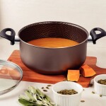 CACEROLA TRAMONTINA PARIS TAPA DE VIDRIO • 8L • 28CM CACEROLA TRAMONTINA PARIS TAPA DE VIDRIO • 8L • 28CM