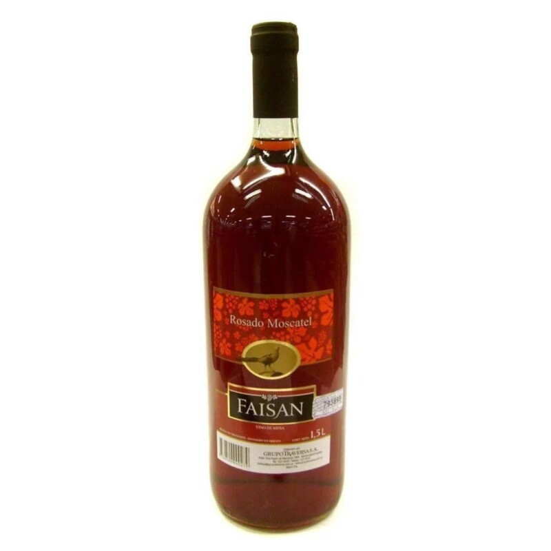 VINO FAISAN ROSADO 1.5 LT Vino Faisan Rosado 1.5 Lt