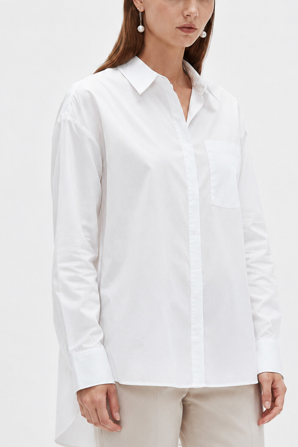 Camisa Tunnis Marfil / Off White