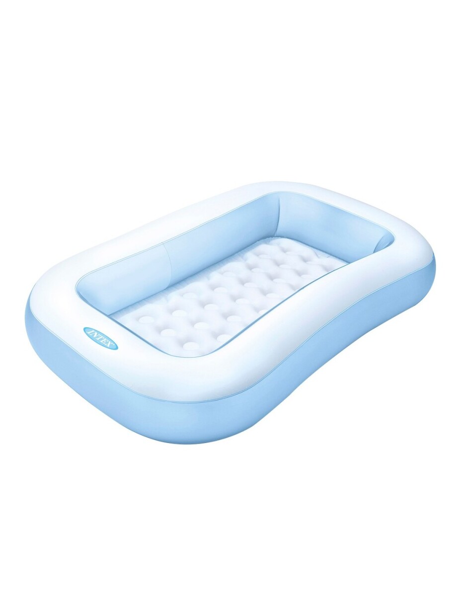INTEX PISCINA INFLABLE RECTANGULAR PARA NIÑO 166 X 100 X 28 CMS 102 LITROS 