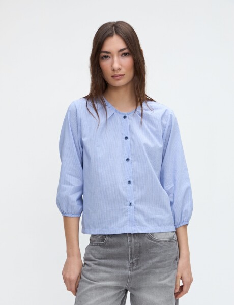 Camisa Tessa Celeste