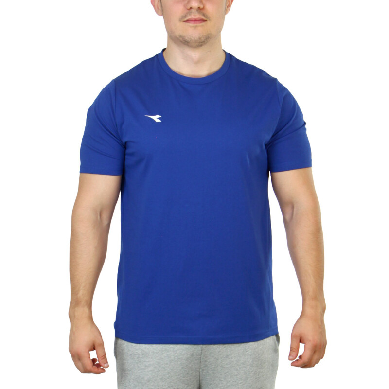 Diadora Hombre Sport T-shirt Crew Neck - Navy Marino