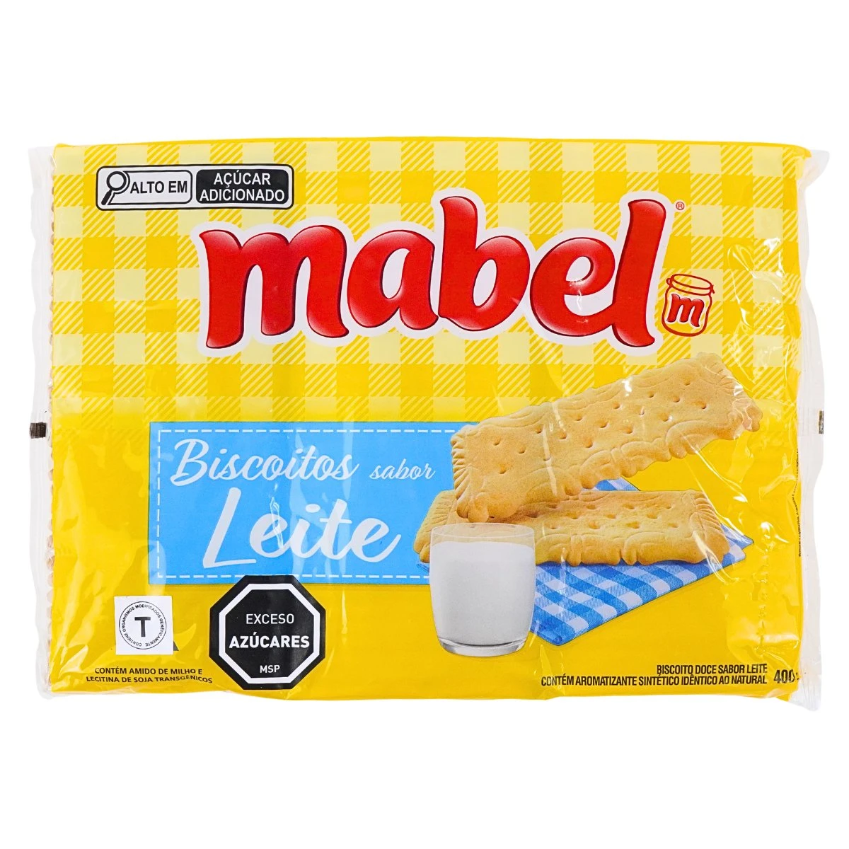 Galleta Mabel 400g sabor leche 