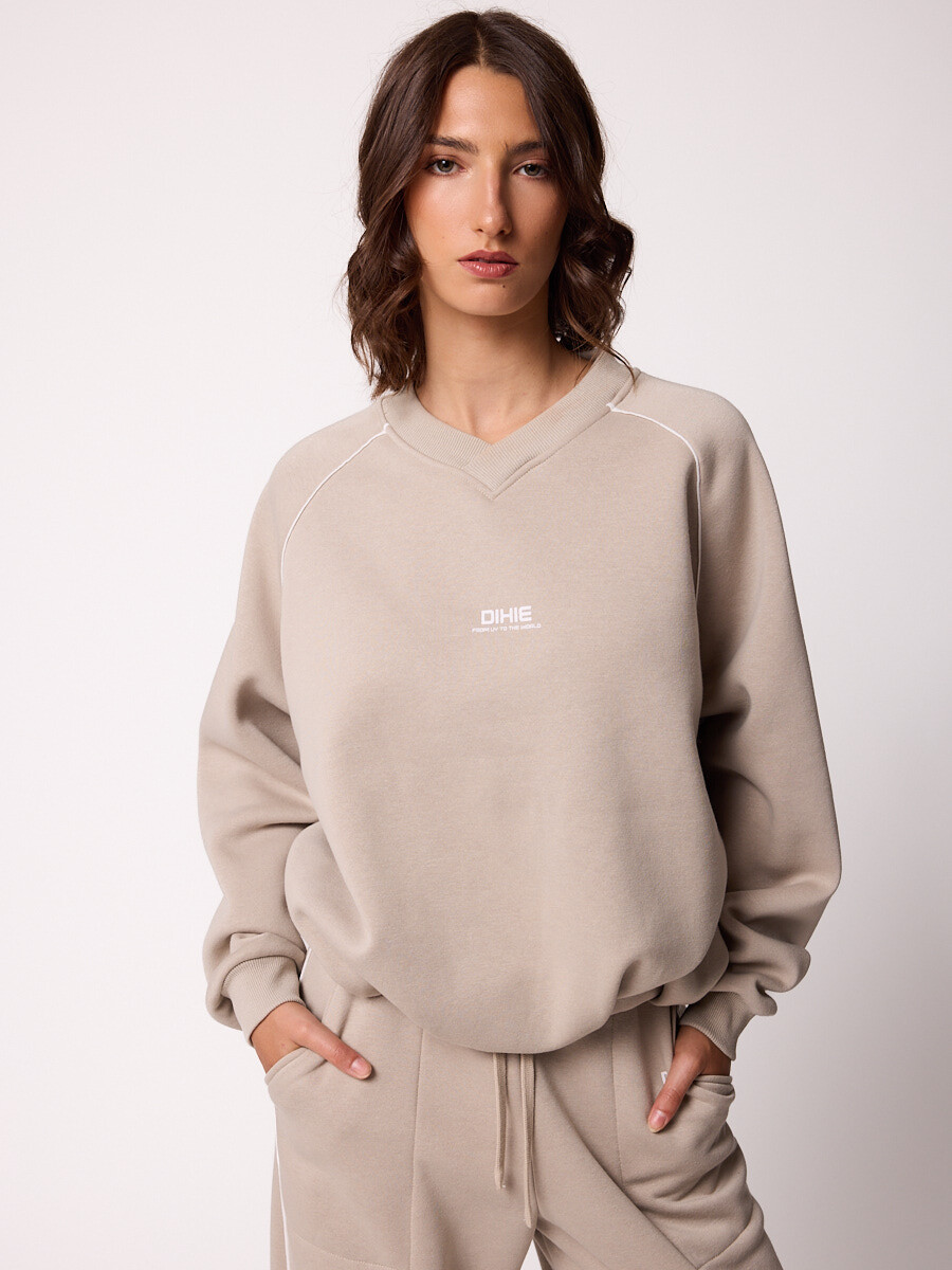 SWEATER ANSFER DIXIE - Gris Plata 