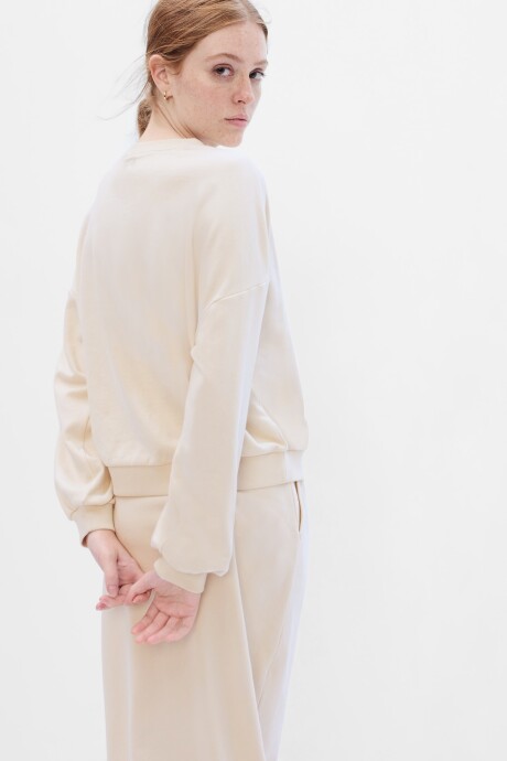 Buzo Deportivo Logo Gap Mujer Birch