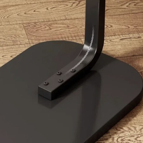 Mesa de Arrime Auxiliar Madera y Metal - 45x28x60cm negro