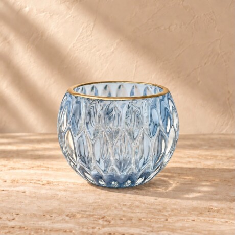 Porta Velas Vidrio Alto 8cm x Ø 8cm Porta Velas Vidrio Alto 8cm x Ø 8cm