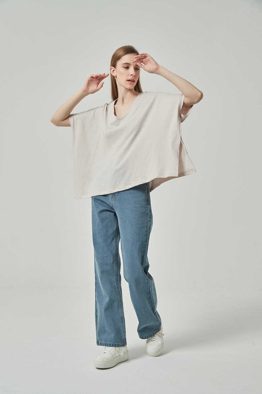 Remera Slatina Taupe Claro
