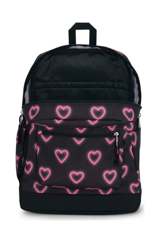 MOCHILA CROSS TOWN PLUS HAPPY HEARTS BLACK