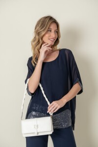 CARTERA GUAYABA Blanco