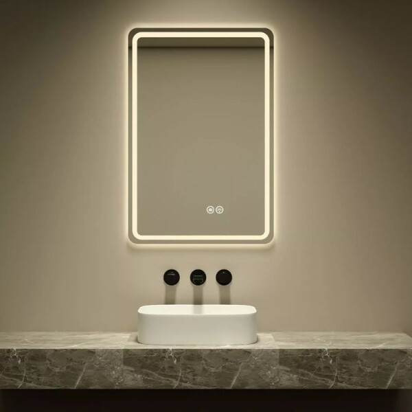 ESPEJO CON LUZ LED 60 X 80 CM - E101 ESPEJO CON LUZ LED 60 X 80 CM - E101