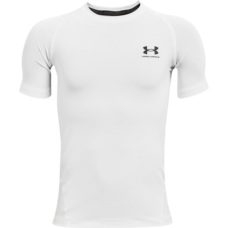 UA HG Armour SS-WHT WHT-100