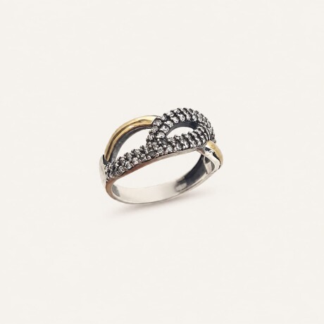 Anillo Delphi - Plata y Oro Anillo Delphi - Plata y Oro