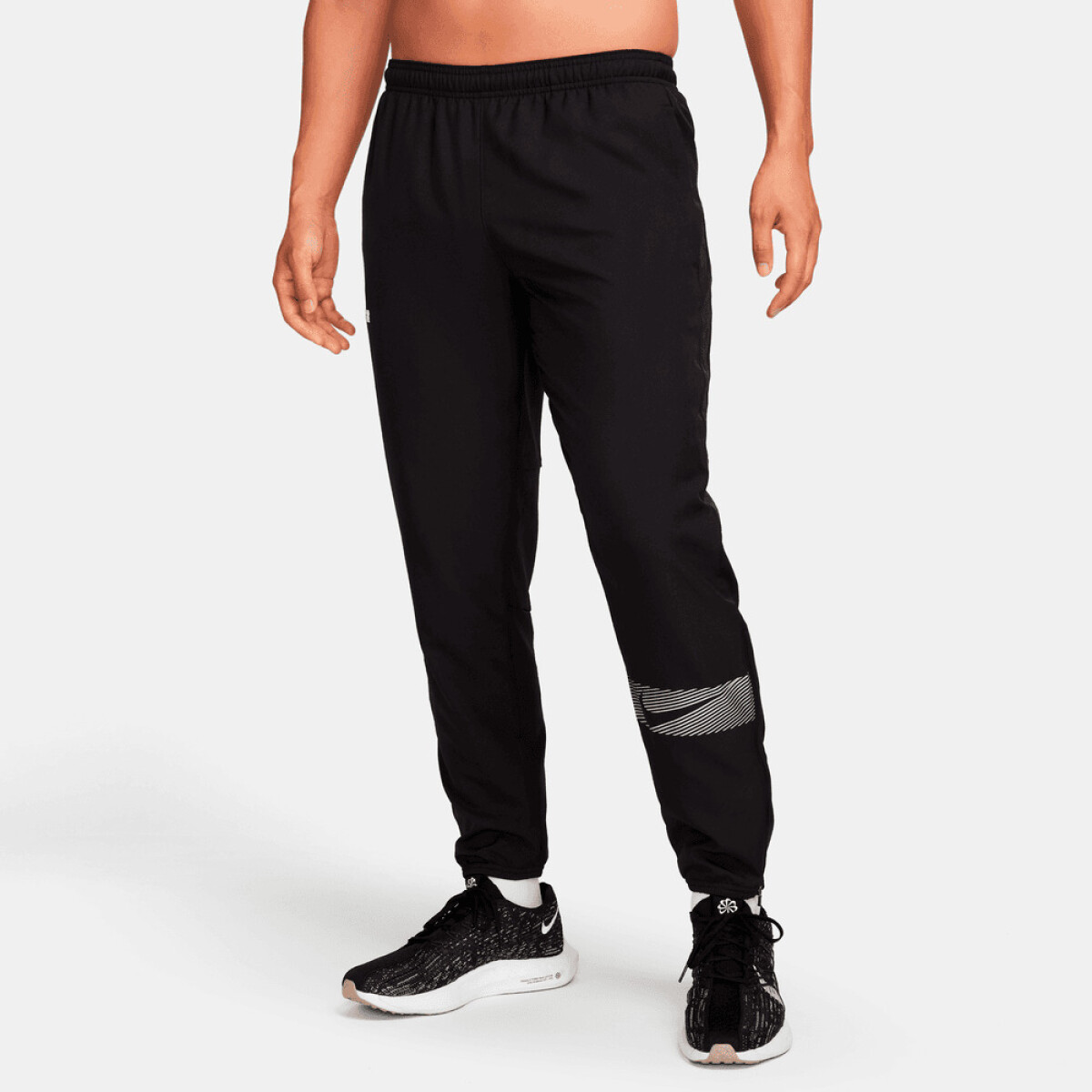 Pantalón Largo Nike Challenger Flash de Hombre - Negro 