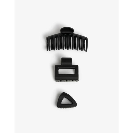 Set De Broches Negro