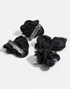 Horquillas con Accesorios Flores Set De Hebillas Con Flores - Negro