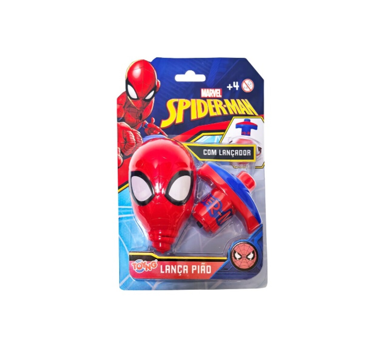 Trompo Spider-Man 7 x 8,2 x 7 cm 