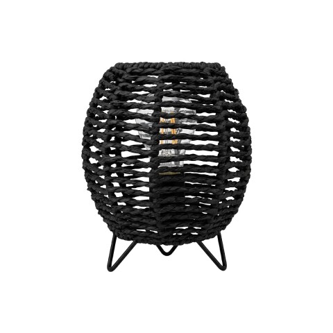 LAMPARA LED RED NEGRA Unica