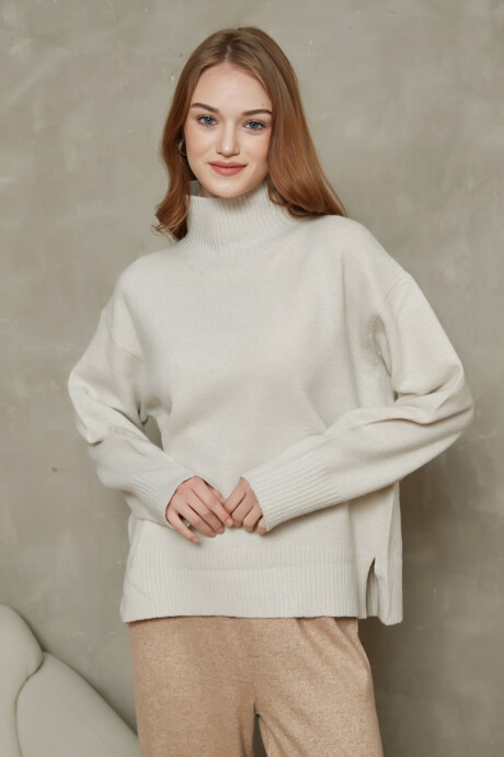 Sweater Koali Beige Claro