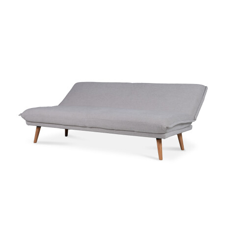 Sofá Cama Forma - Tela Microfibra 153 (Greige)