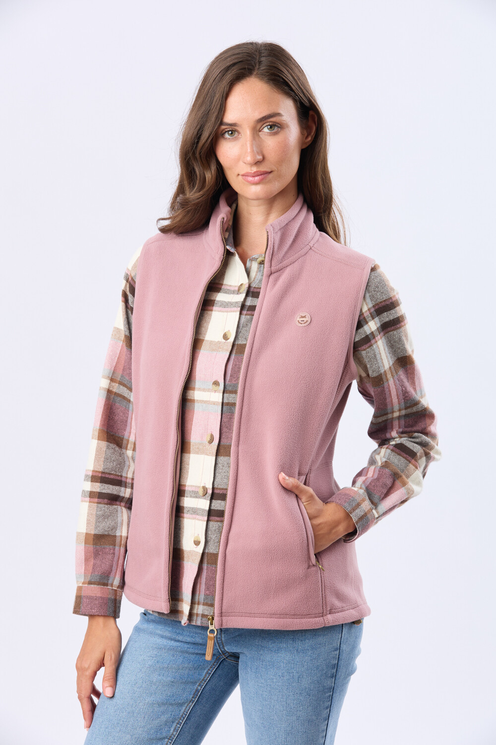 CHALECO POLAR Rosado