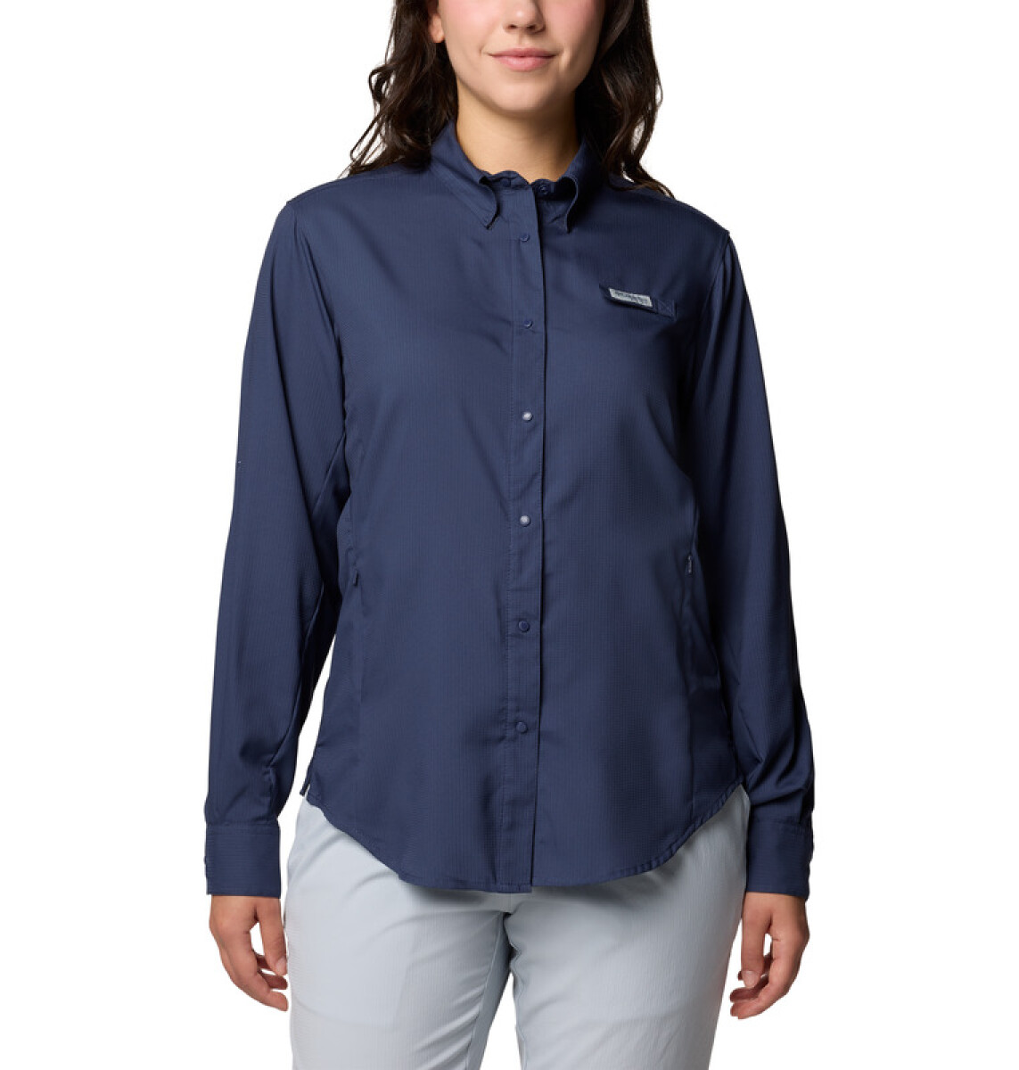 Womens Tamiami™ II LS Shirt - Cirrus Grey - NOCTURNAL CAMPD 