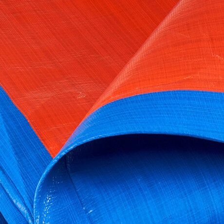 Lona Toldo Impermeable Uv Carpa 4x4mt+4 Cuerda 5mt Azul