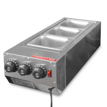 Chocolatera electrica 3 cubas acero inox Kuma Chocolatera electrica 3 cubas acero inox Kuma