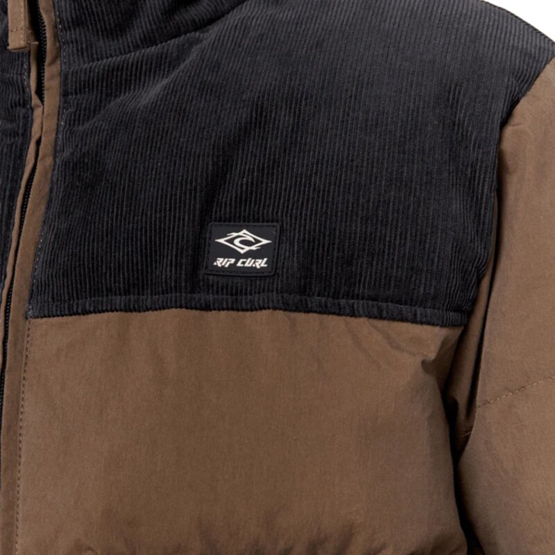 Campera Rip Curl Fade Out Cord Puffer - Marrón Campera Rip Curl Fade Out Cord Puffer - Marrón