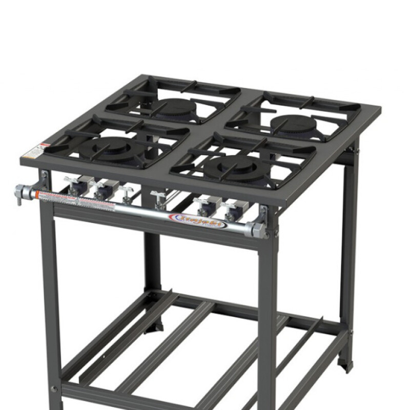 Cocina 4 Hornallas 30x30 2 Q. Simple 2 Q. Doble Baja Presion Perpetua Cocina 4 Hornallas 30x30 2 Q. Simple 2 Q. Doble Baja Presion Perpetua