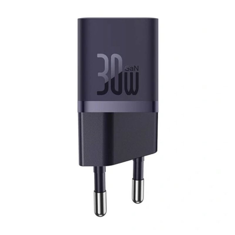 Adaptador De Carga Baseus Usb-C 30W Mini Gan5 1C30WEU Adaptador De Carga Baseus Usb-C 30W Mini Gan5 1C30WEU