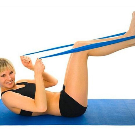 Banda Elástica 100% Latex Theraband Yoga Int Alta Multicolor