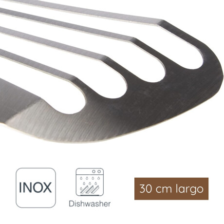 Espátula flexible para pescado en inox. Espátula flexible para pescado en inox.