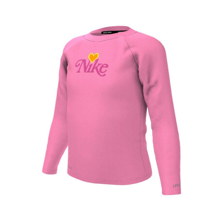 Remera Long Sleeve Hydrogua de Niña Rosado