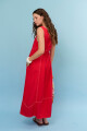 VESTIDO LINO VIVI ROJO