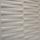 CERAMICA REVESTIMIENTO 25X25 SATINADO BLANCO DECORADO PIEZA GAMAS DE BLANCO