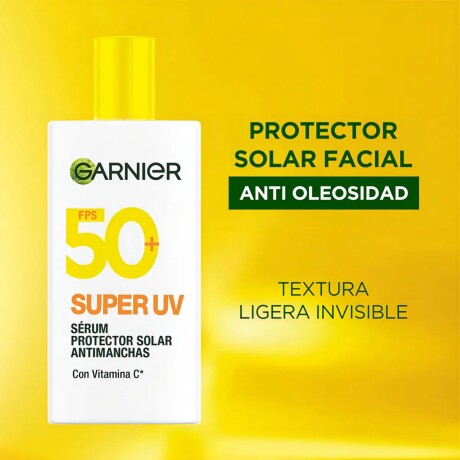 Protector Solar Garnier Super Uv Fluido Invisible Fps50+40ml Protector Solar Garnier Super Uv Fluido Invisible Fps50+40ml
