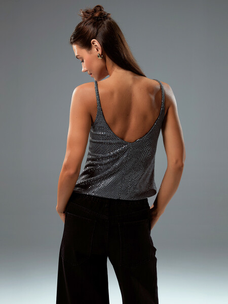 TOP BELAFASTER PLATEADO